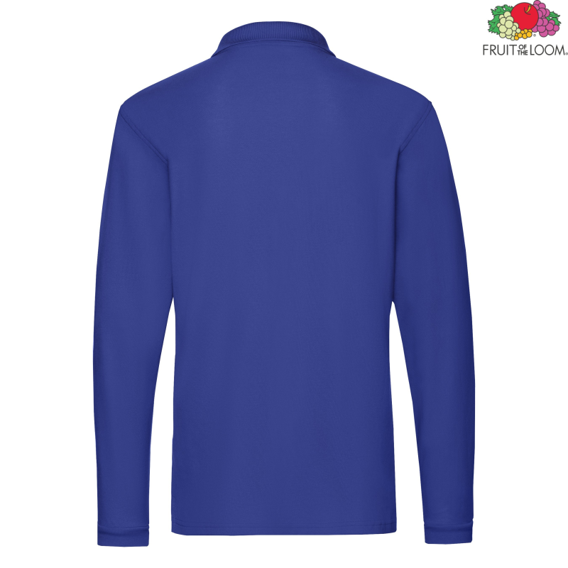 Premium Long Sleeve Polo | Fruit of The Loom