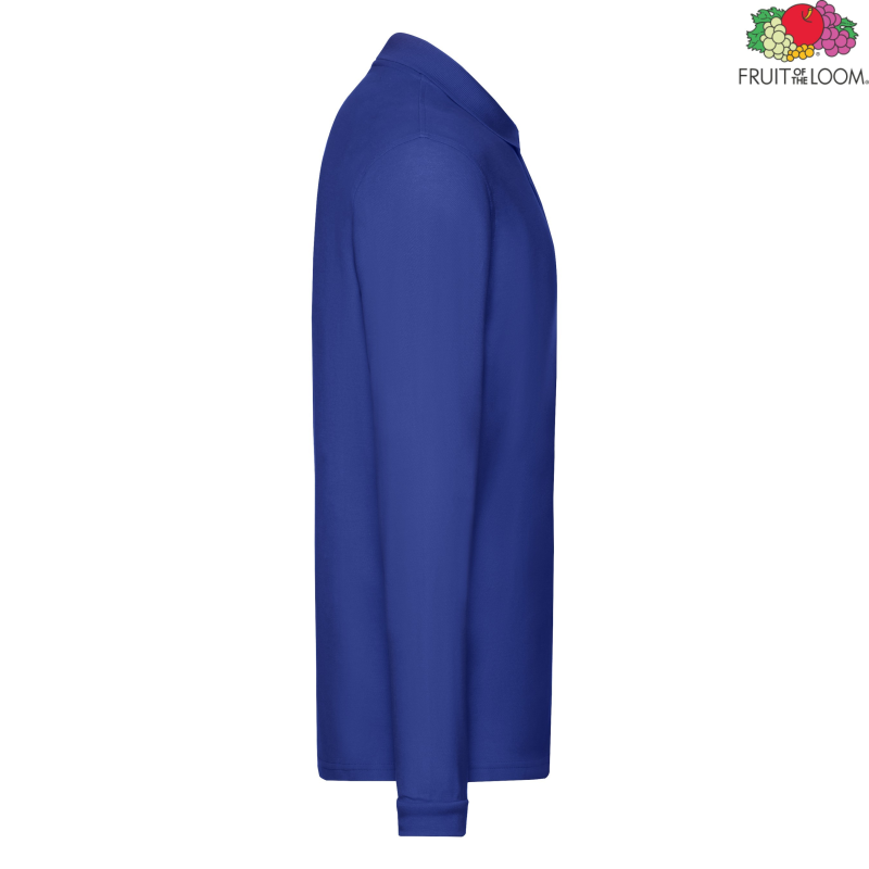 Premium Long Sleeve Polo | Fruit of The Loom