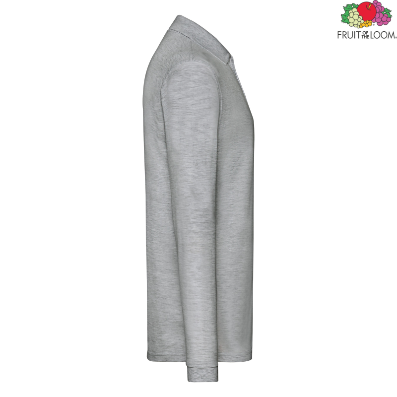 Premium Long Sleeve Polo | Fruit of The Loom