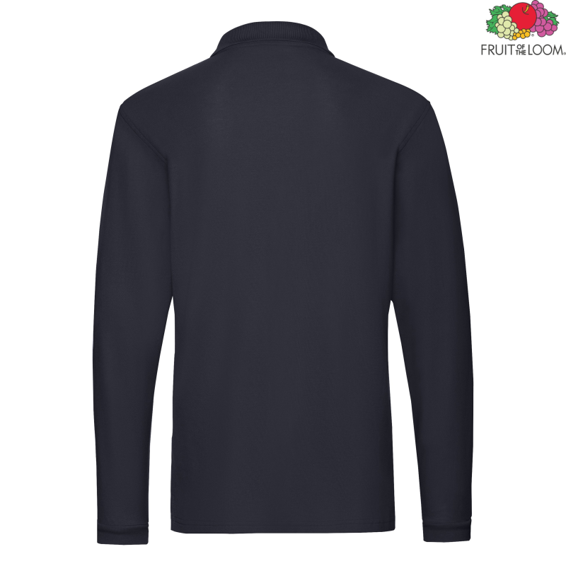 Premium Long Sleeve Polo | Fruit of The Loom