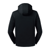 Pure Organic High Collar Hooded Sweat | Russell
