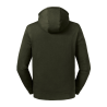 Pure Organic High Collar Hooded Sweat | Russell