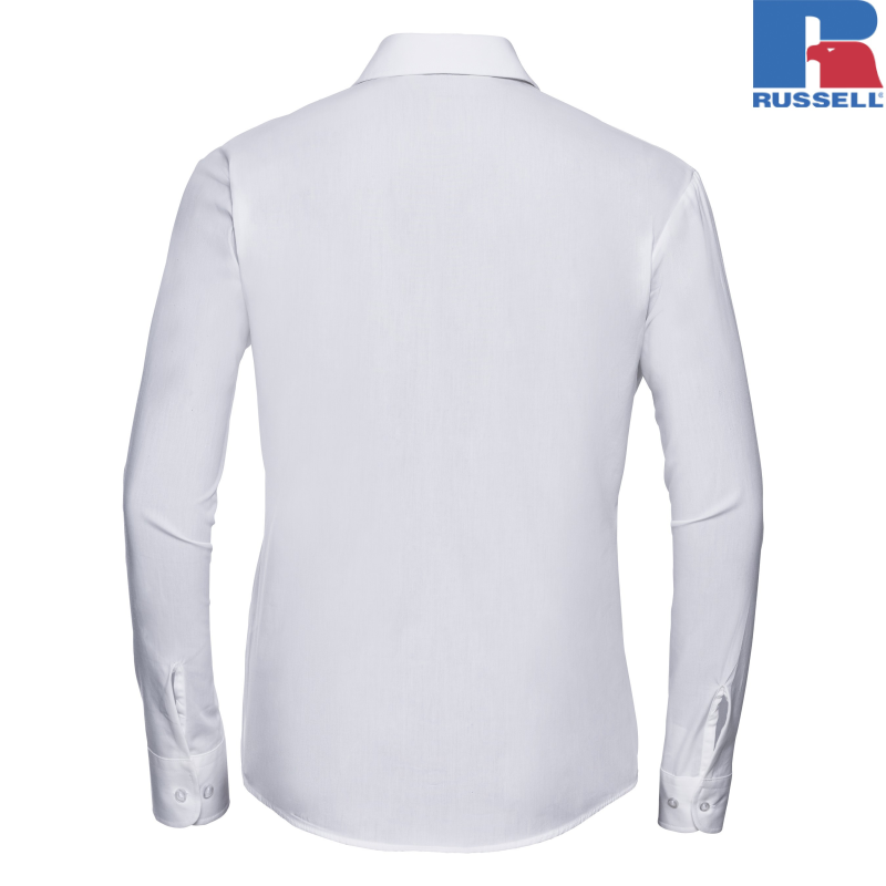Ladies 3/4 Sleeve Fitted Stretch Shirt | Russell