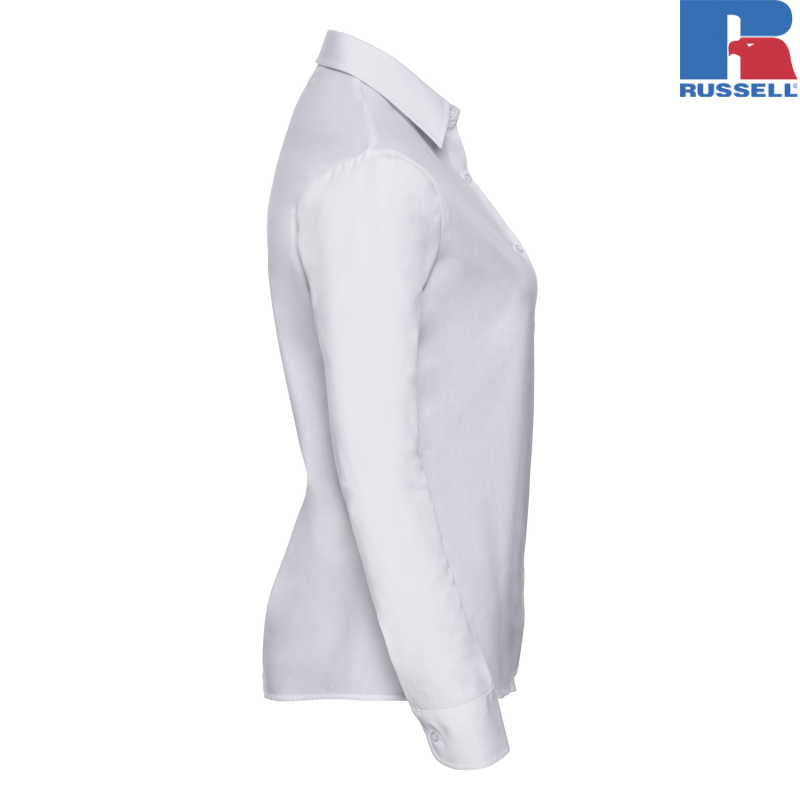 Ladies 3/4 Sleeve Fitted Stretch Shirt | Russell