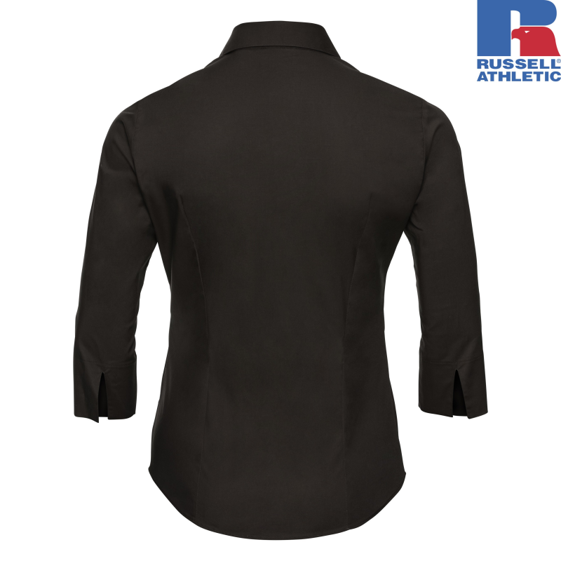 LADIES 3/4 SLEEVE EASY CARE FITTED SHIRT | Russell