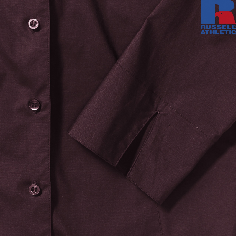 LADIES 3/4 SLEEVE EASY CARE FITTED SHIRT | Russell
