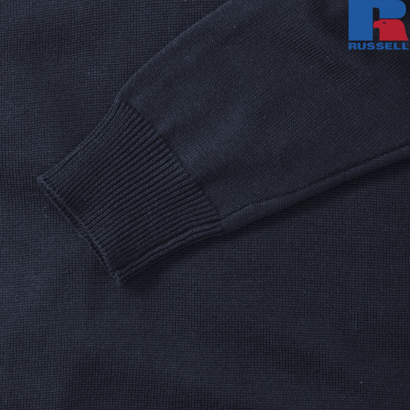 Men's V-Neck Knitted Pullover | Russell