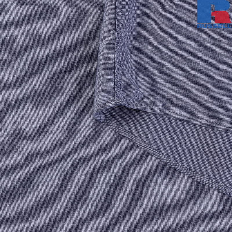 Men's Long Sleeve Tailored Washed Oxford Shirt | Russell
