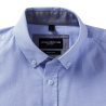 Men's Long Sleeve Tailored Washed Oxford Shirt | Russell