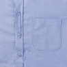 Men's Long Sleeve Tailored Washed Oxford Shirt | Russell