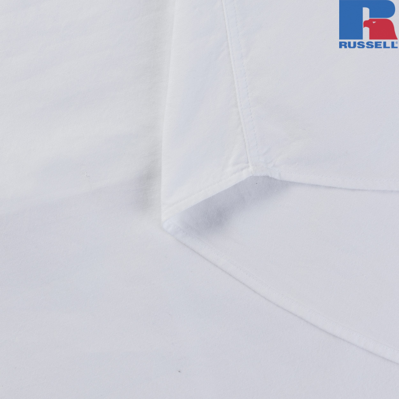 Men's Long Sleeve Tailored Washed Oxford Shirt | Russell