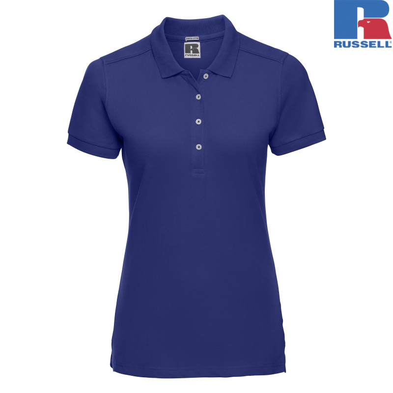 Ladies Fitted Stretch Polo | Russell
