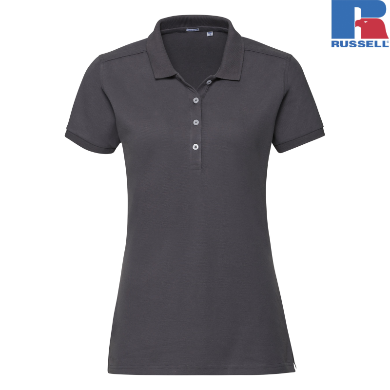Ladies Fitted Stretch Polo | Russell