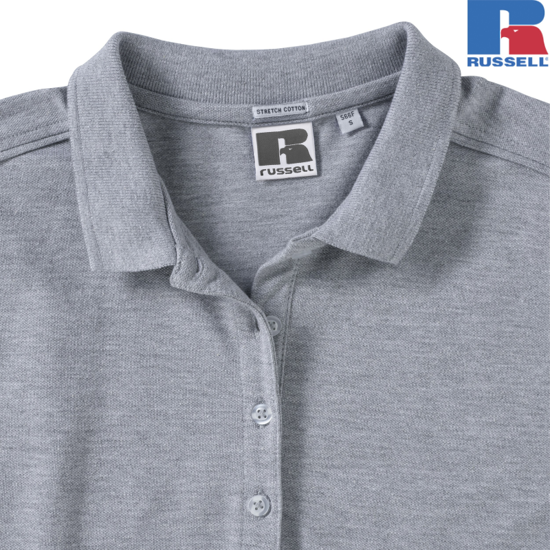 Ladies Fitted Stretch Polo | Russell