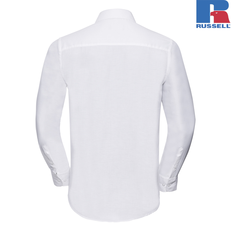 Men's Oxford Long Sleeved Shirt | Russell