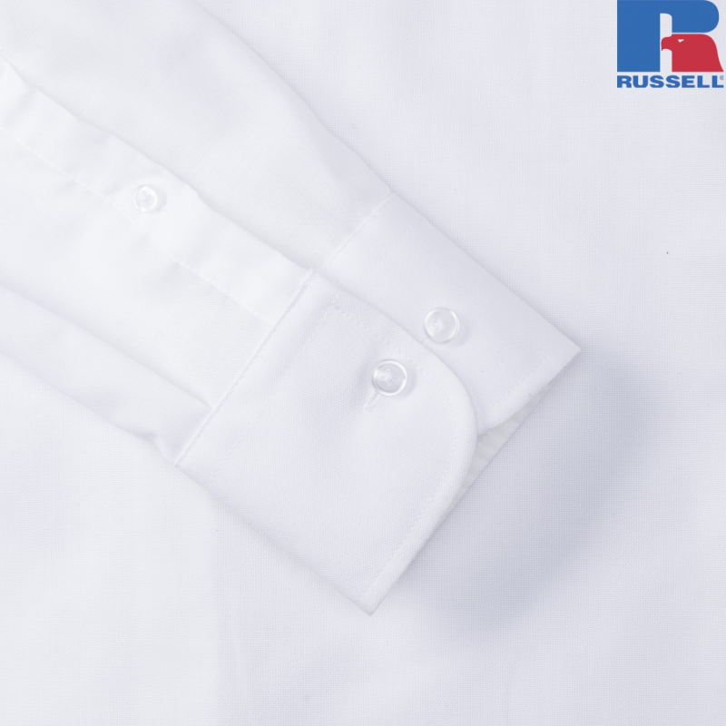 Men's Oxford Long Sleeved Shirt | Russell