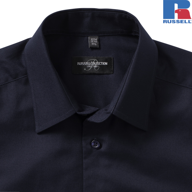 Men's Oxford Long Sleeved Shirt | Russell