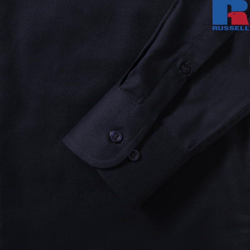 Men's Oxford Long Sleeved Shirt | Russell