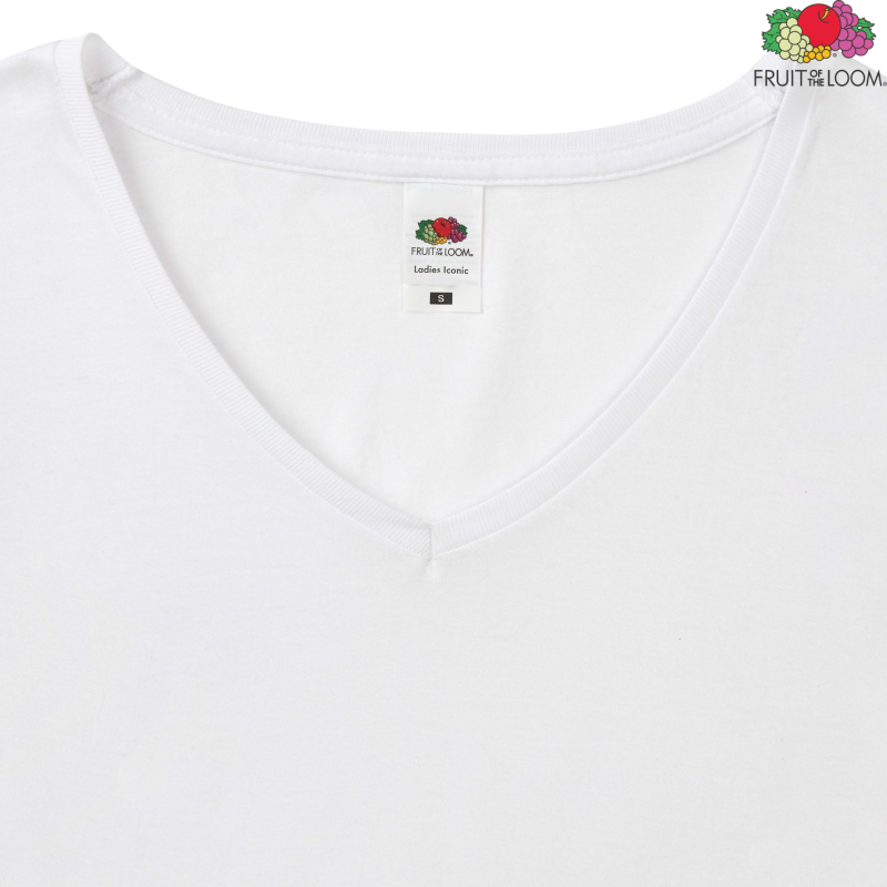 Ladies Iconic 150 V-neck | Fruit of The Loom