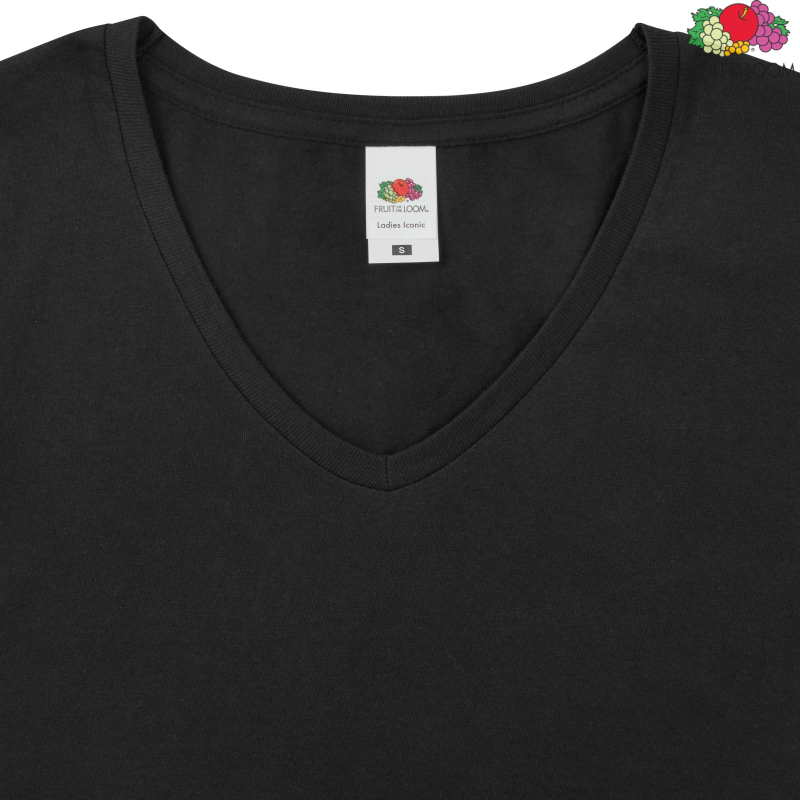 Ladies Iconic 150 V-neck | Fruit of The Loom