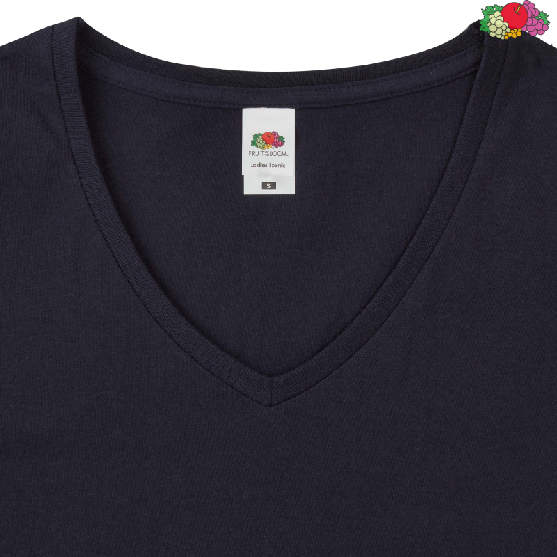 Ladies Iconic 150 V-neck | Fruit of The Loom