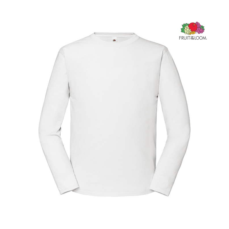 Iconic 195 Ringspun Premium Long Sleeve T | Fruit of the Loom