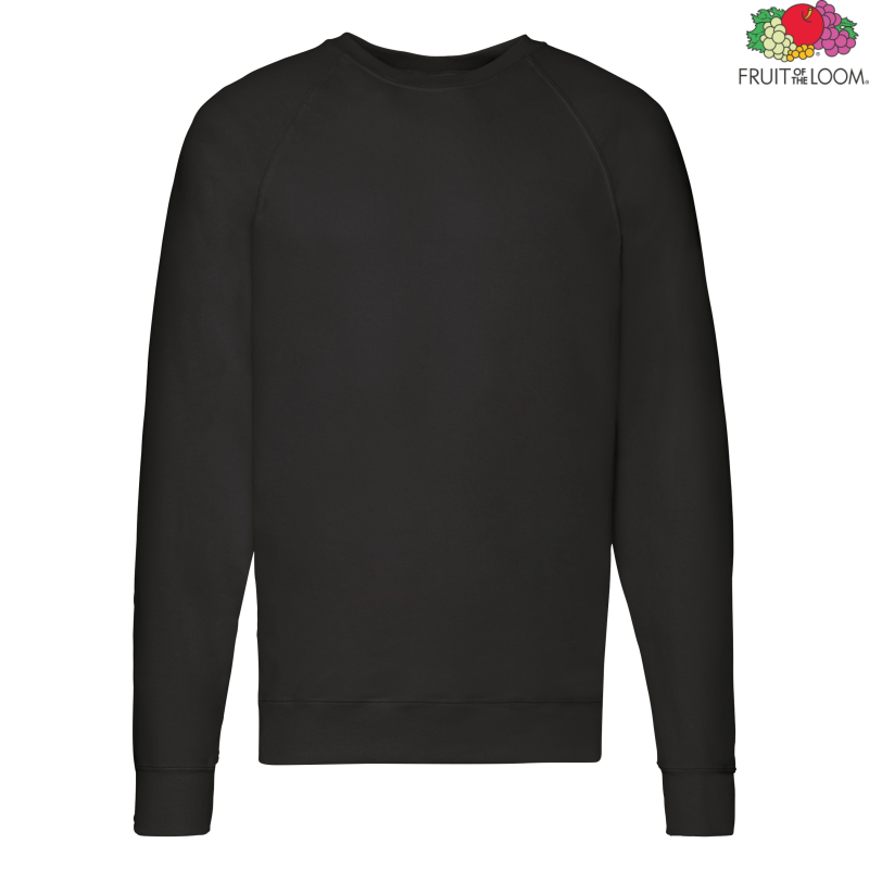 Lightweight Raglan Sweat | Fruit of the Loom