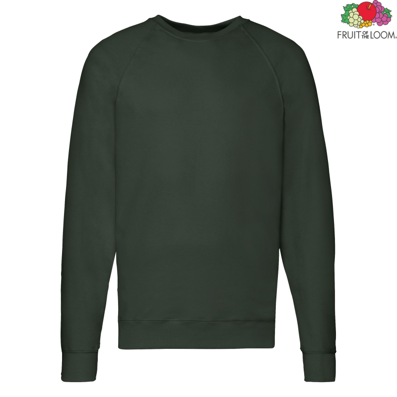 Lightweight Raglan Sweat | Fruit of the Loom