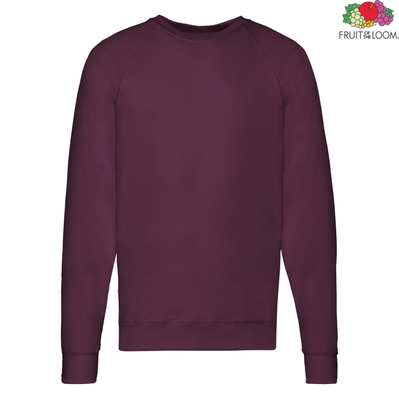Lightweight Raglan Sweat | Fruit of the Loom