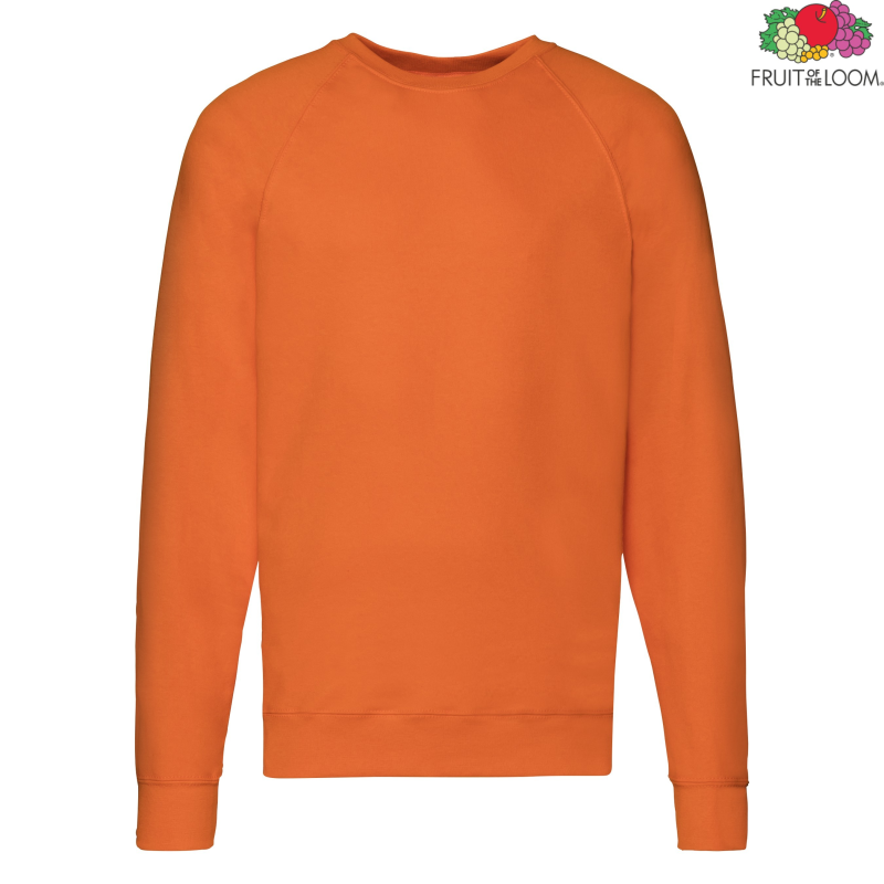 Lightweight Raglan Sweat | Fruit of the Loom