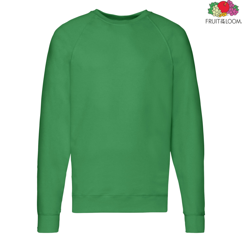 Lightweight Raglan Sweat | Fruit of the Loom