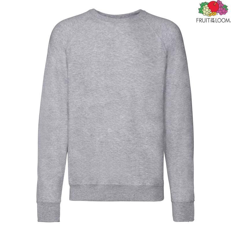 Lightweight Raglan Sweat | Fruit of the Loom