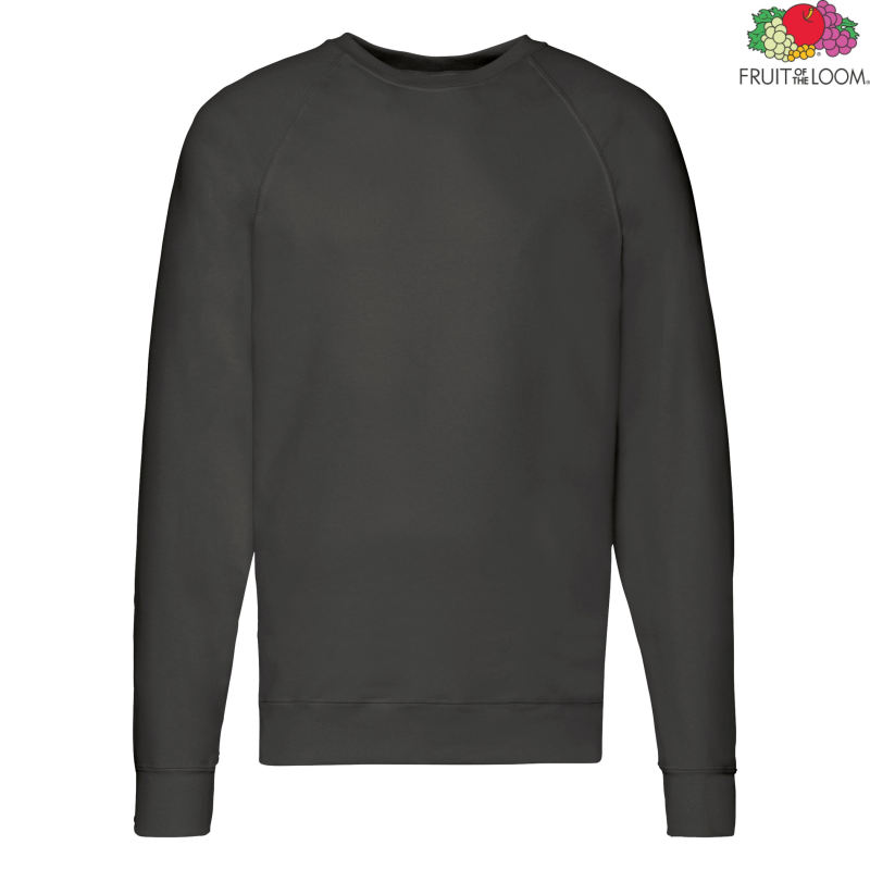 Lightweight Raglan Sweat | Fruit of the Loom