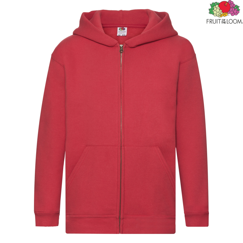 Kids Premium Hooded Sweat Jacket | Fruit  of the Loom