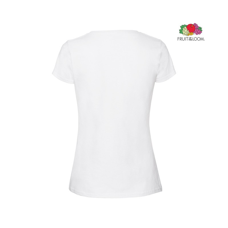 Ladies Iconic 195 Ringpsun Premium T | Fruit of the Loom
