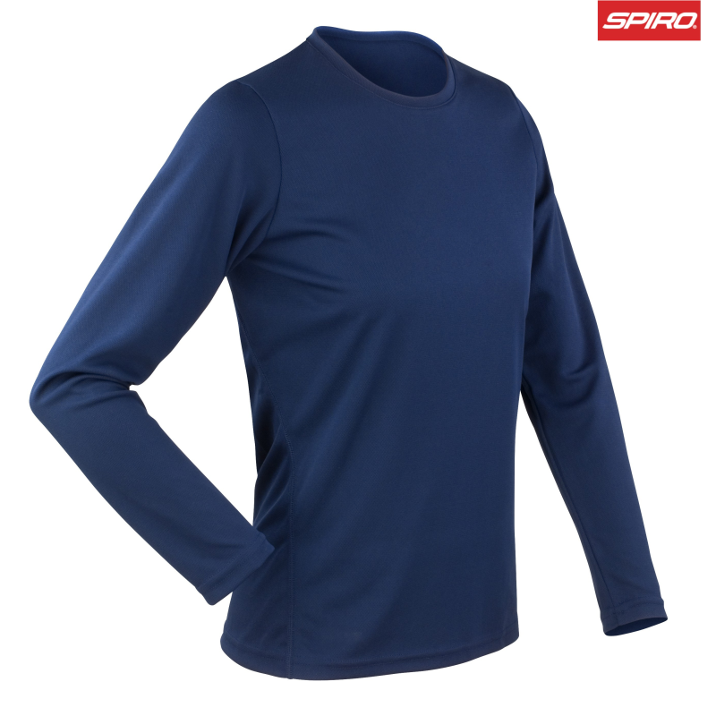 Womens Quick Dry Long Slvve T | Spiro