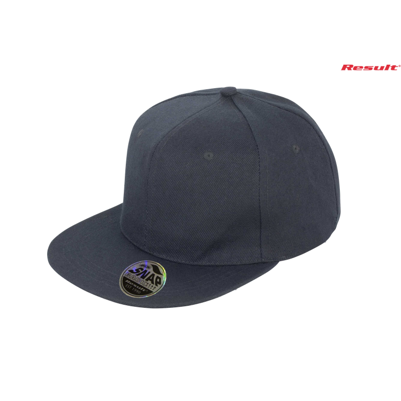 Bronx Flat Peak Snapback Cap | Result