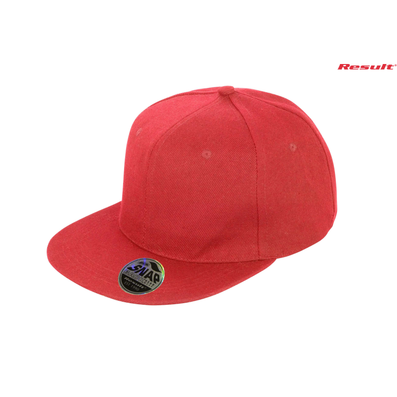 Bronx Flat Peak Snapback Cap | Result