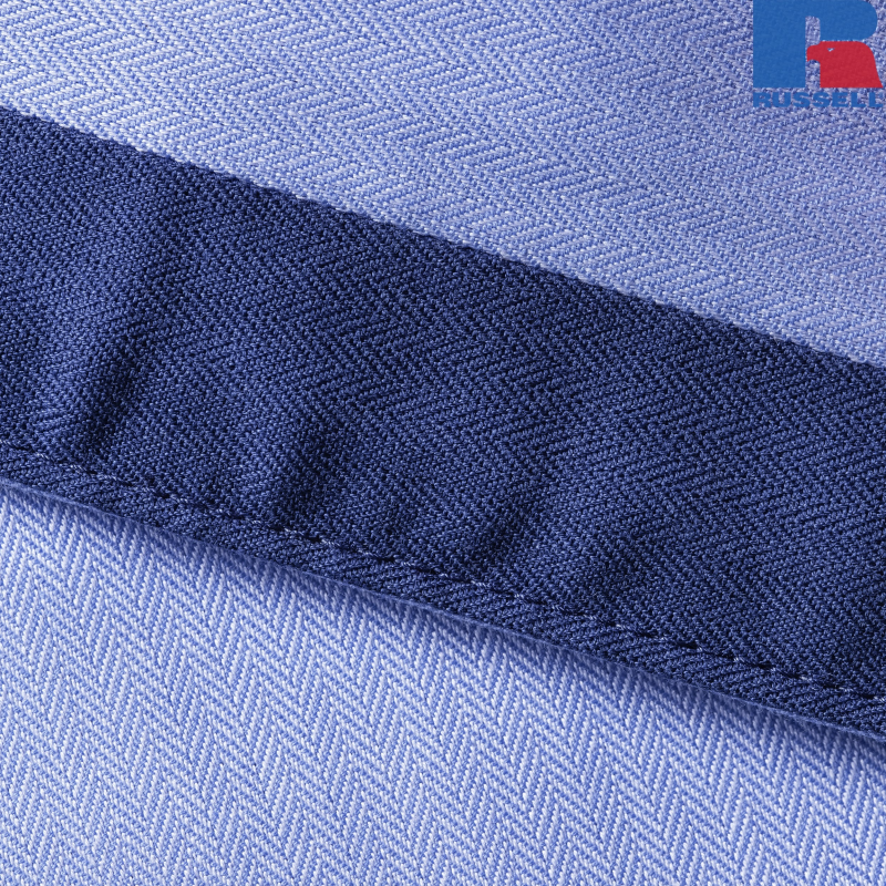 Men's Tailored Contrast Herringbone Shirt | Russell