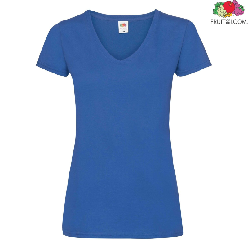 Ladies Valueweight V-neck T | Fruit of the Loom