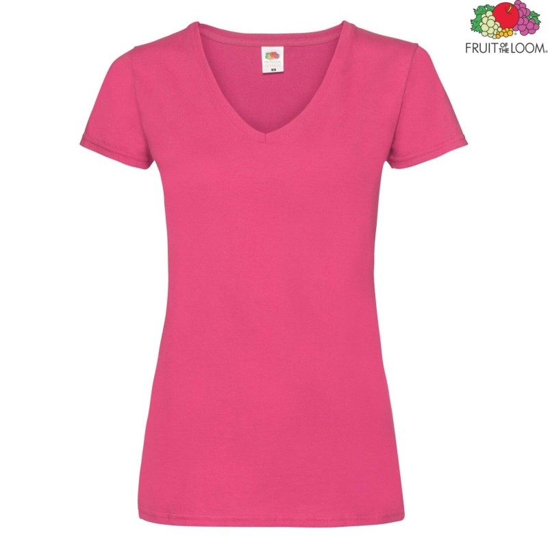 Ladies Valueweight V-neck T | Fruit of the Loom