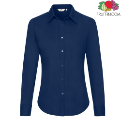 Ladies Oxord Long Sleeve Shirt | Fruit Of The Loom