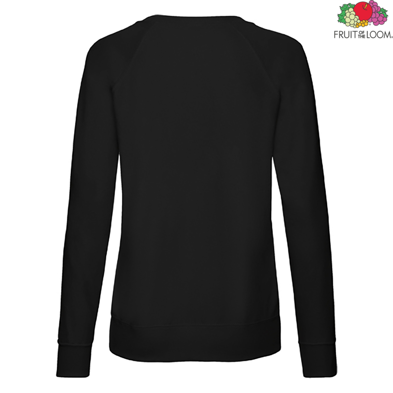 Ladies Lightweight Raglan Sweat | Fruit of the Loom