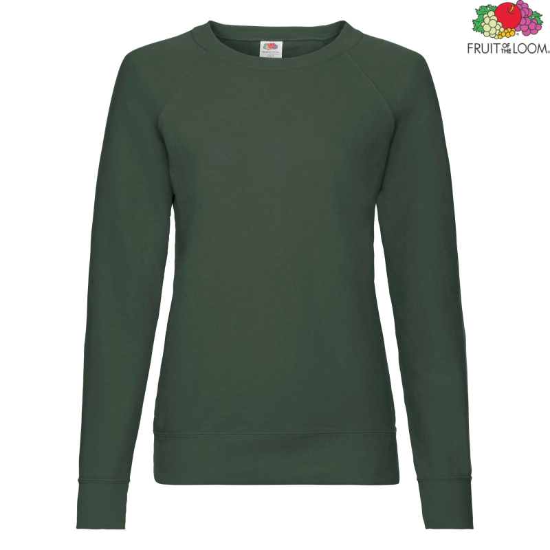 Ladies Lightweight Raglan Sweat | Fruit of the Loom