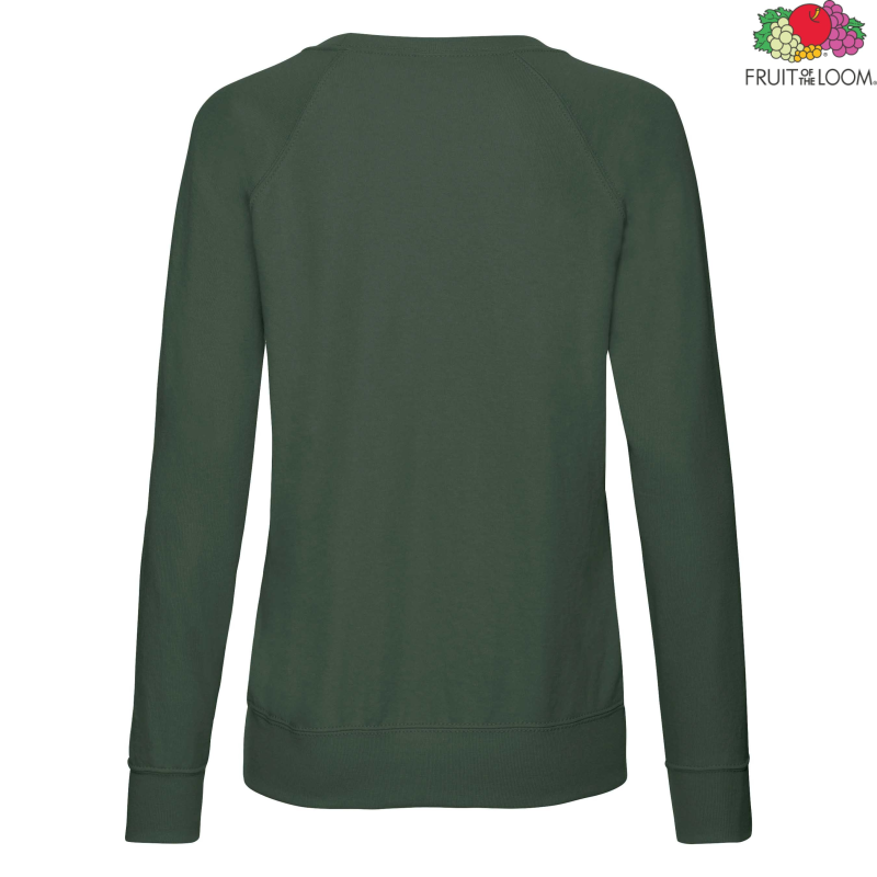 Ladies Lightweight Raglan Sweat | Fruit of the Loom
