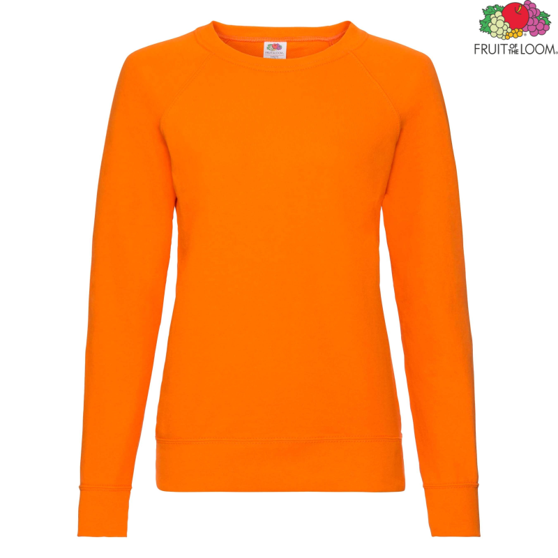 Ladies Lightweight Raglan Sweat | Fruit of the Loom