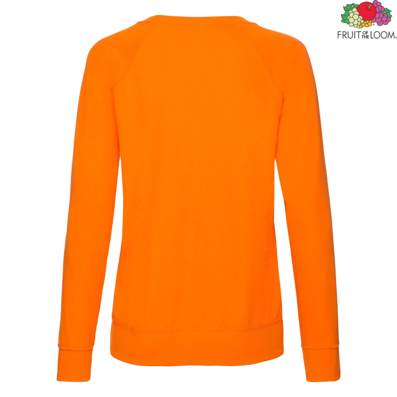 Ladies Lightweight Raglan Sweat | Fruit of the Loom