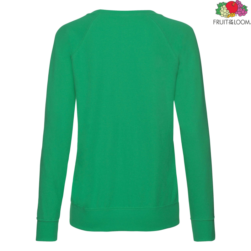 Ladies Lightweight Raglan Sweat | Fruit of the Loom