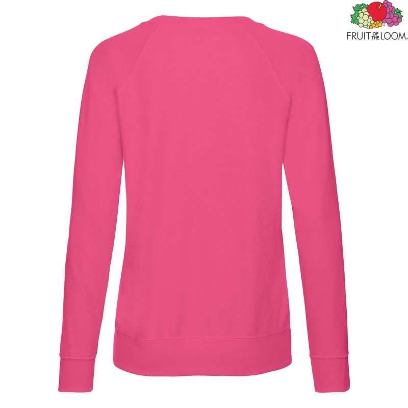 Ladies Lightweight Raglan Sweat | Fruit of the Loom