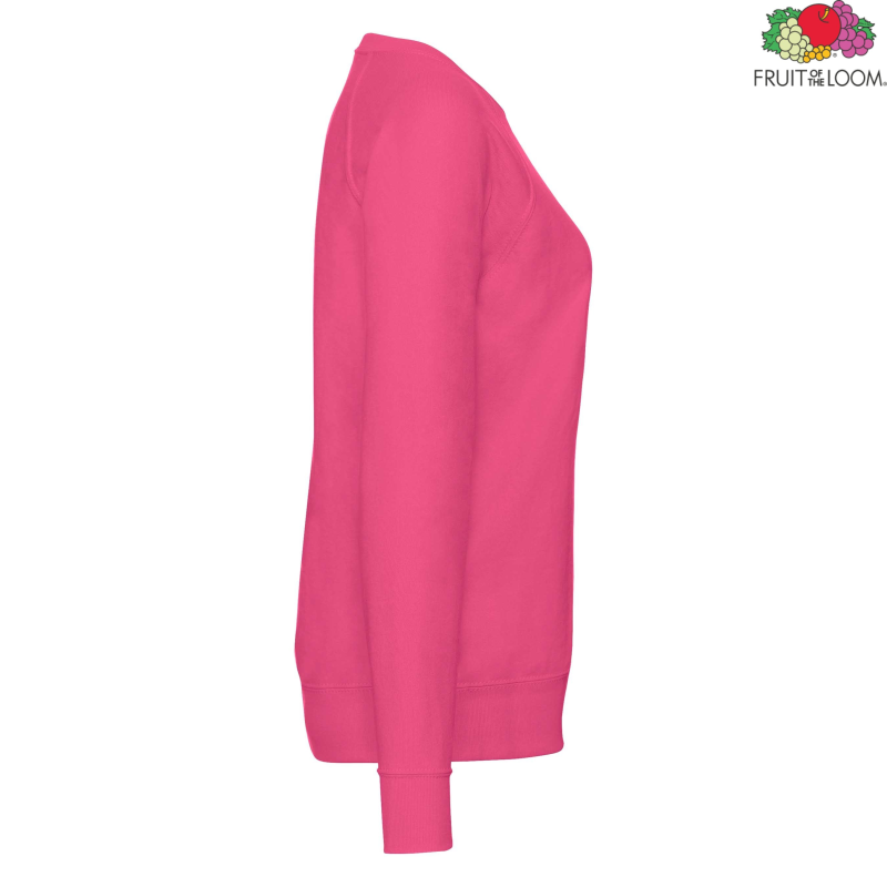 Ladies Lightweight Raglan Sweat | Fruit of the Loom